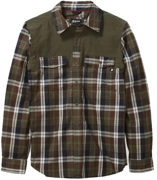 M's Needle Peak Midwt Flannel Crocodile/Nori Fri frakt