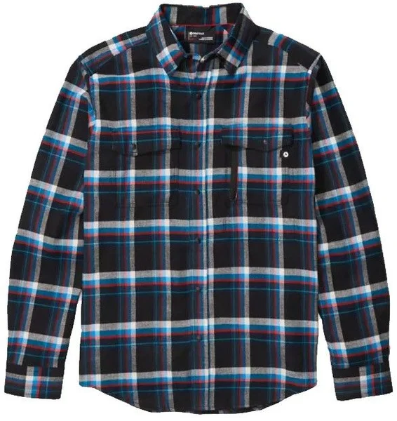 M's Tromso Midweight Flannel LS Black Reapris