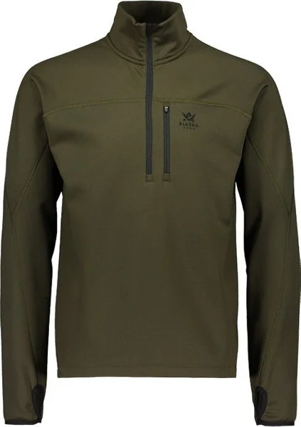 M's ThermoDry Half-Zip Forest Green Billigare