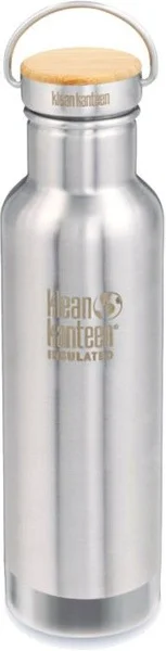 Insulated Reflect 592 ml (w/Bamboo Cap) Brushed Stainless Handla nu