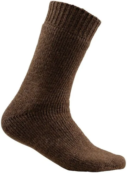 Aclima Unisex Lars Monsen Anárjohka Thick Socks Dark Earth Rabatt