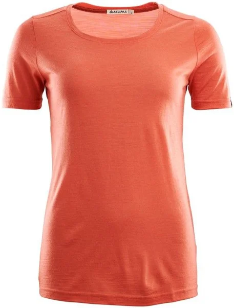 Aclima W's LightWool T-shirt Burnt Sienna Erbjudande
