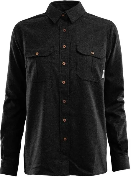 Endast denna vecka Aclima W's LeisureWool ReBorn Wool Shirt Dark Grey Melange