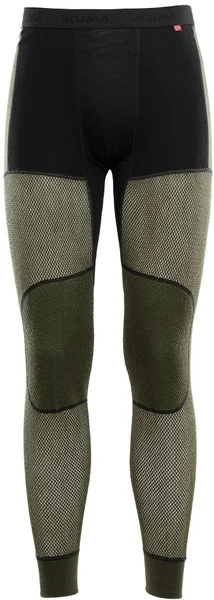 Endast idag Aclima M's WoolNet Hybrid Longs Jet Black/Olive Night/Dill