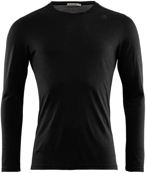 Handla nu Aclima M's LightWool Undershirt Long Jet Black
