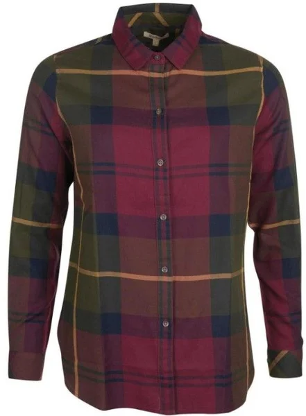 Extra rabatt W's Moorland Shirt Elderberry Check
