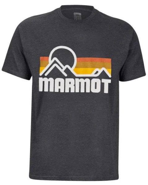 risnedsättning M's Coastal Tee SS Charcoal Heather