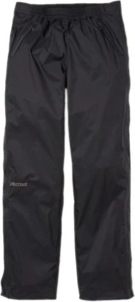 W's PreCip Eco Full Zip Pant Short Black Reapris