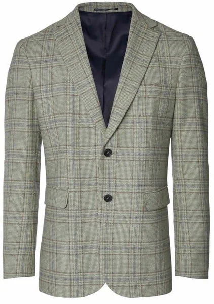 Trygg betalning Wiston Tweed Blazer Men Willow Green Checked