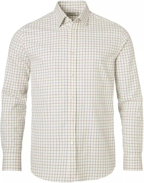 Dundee Shirt Shooting Fit Men Rust Checked Billigare
