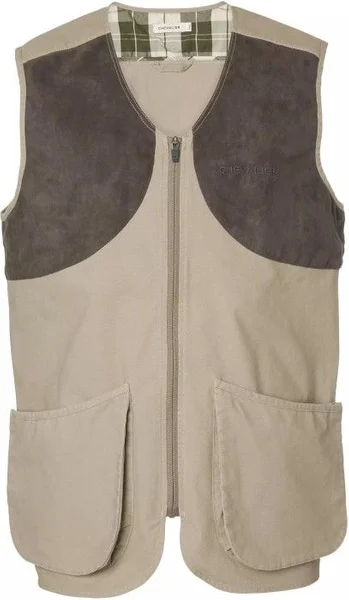 Gate Shooting Vest Taupe Kampanjpris