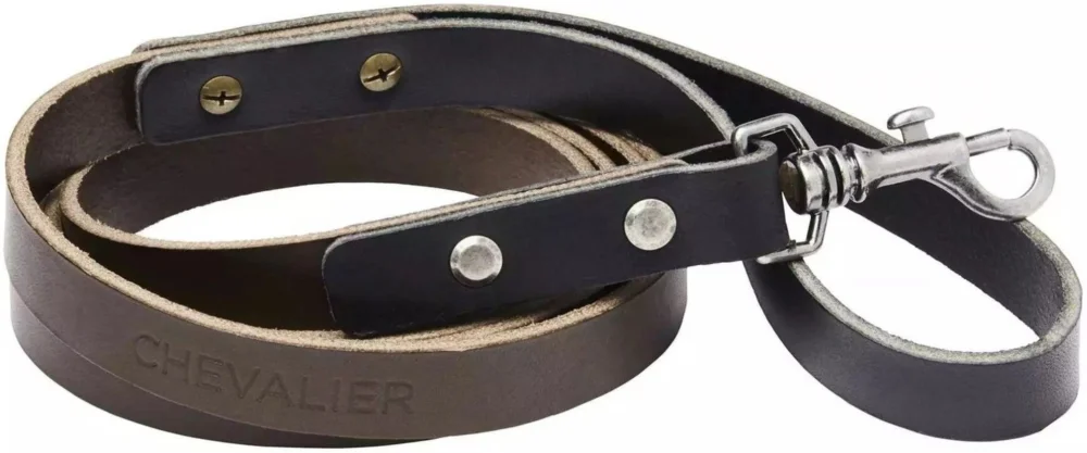 Begränsat erbjudande Dog Leash Leather Brown