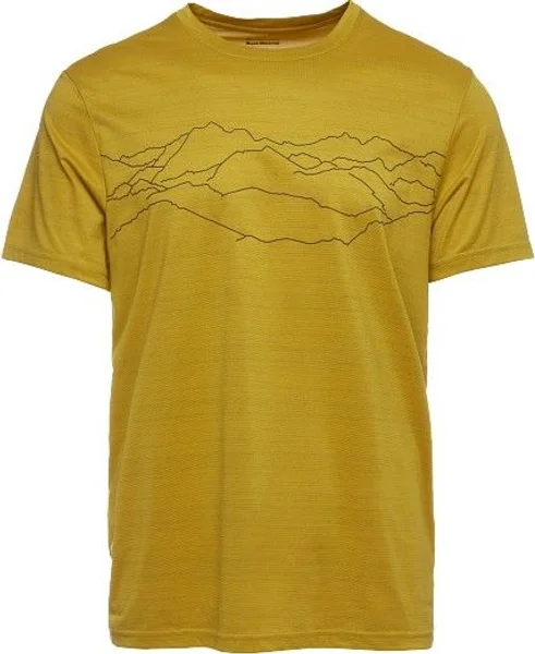 M's Genesis Tech Tee Sulphur Mountain Print Snabb frakt