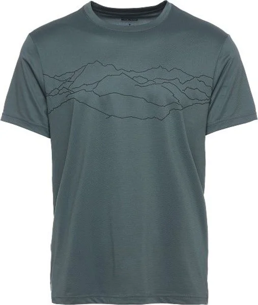 Utförsäljning M's Genesis Tech Tee Storm Blue Mountain Print