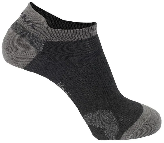 Aclima Ankle Socks 2-Pack Unisex Jet Black Fynd