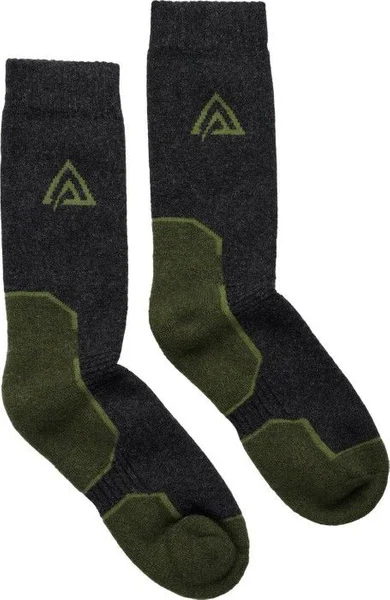 Köp online Aclima Warmwool Socks Olive Night/Dill/Marengo