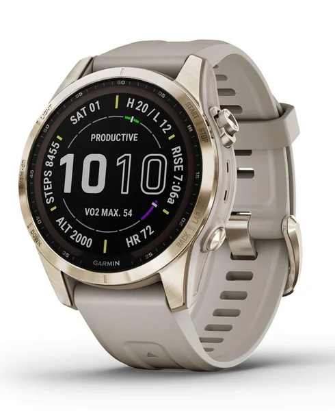 fenix 7S Sapphire Solar Cream Gold/Light Sand Köp online