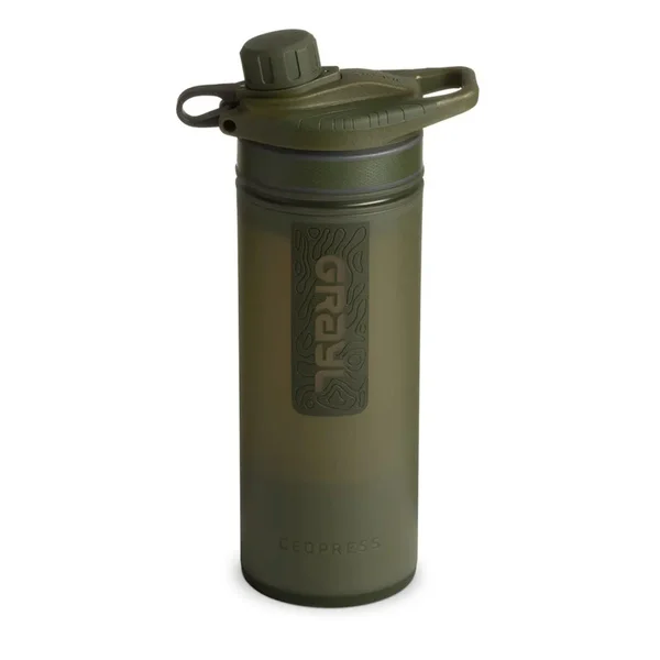 GeoPress® Purifier Bottle 710ml Olive Drab Populärt val