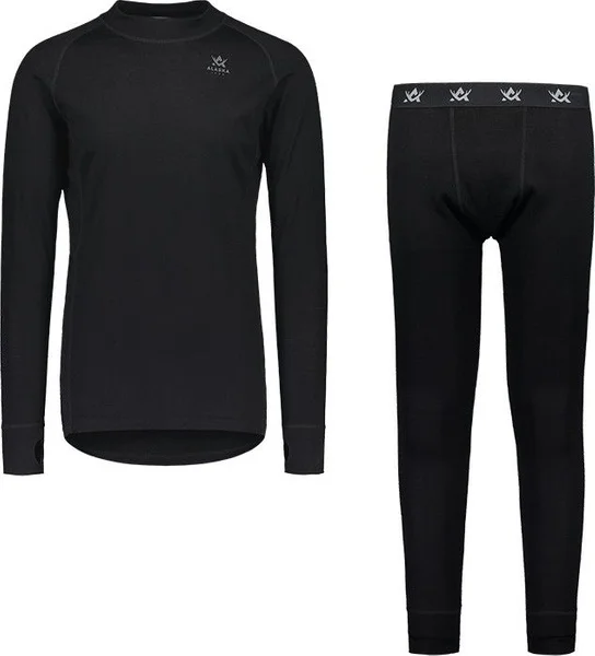 Sänkt pris M's Merino Top + Bottom Black