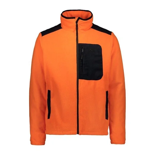 Köp online M's Dawson Waterproof Fleece Jacket Safety Orange