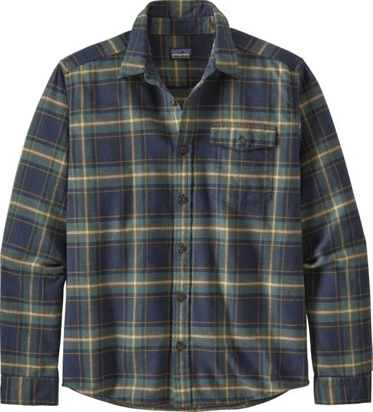 Kundfavorit M's LW Fjord Flannel Shirt Lawrence New Navy