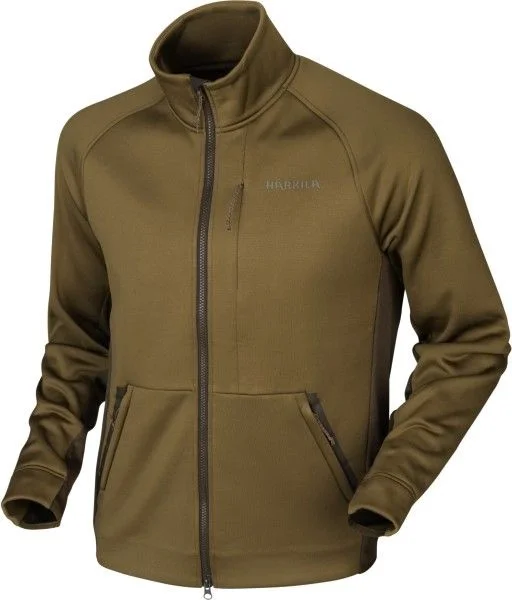 Borr Hybrid Fleece Dark Olive/Willow Green Fynd