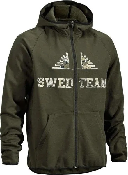 Beställ idag Veil Full-Zip Hood M Sweater Loden Green