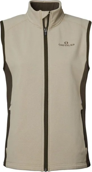 Erbjudandepris Lenzie Fleece Vest Women Sand/Brown