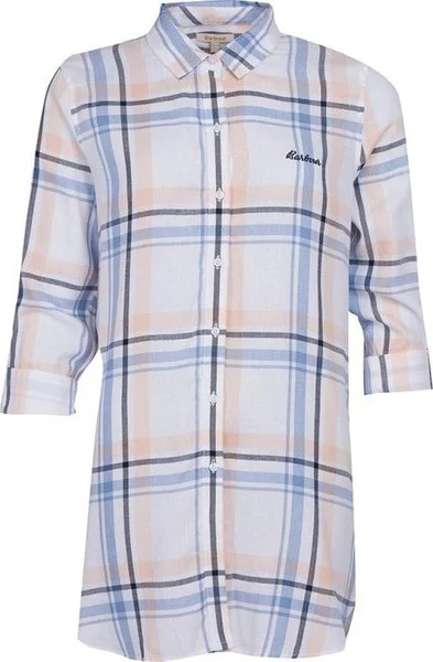Expressleverans W's Baymouth Linen Shirt Off White