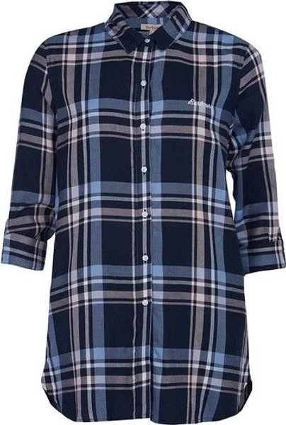 Billig W's Baymouth Linen Shirt Navy