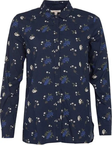 W's Safari Shirt Navy Snabb frakt