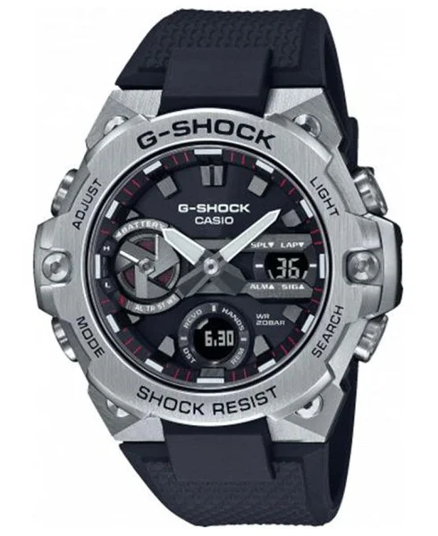G-Shock Steel GST-B400-1AER Sølv/Svart Beställ nu
