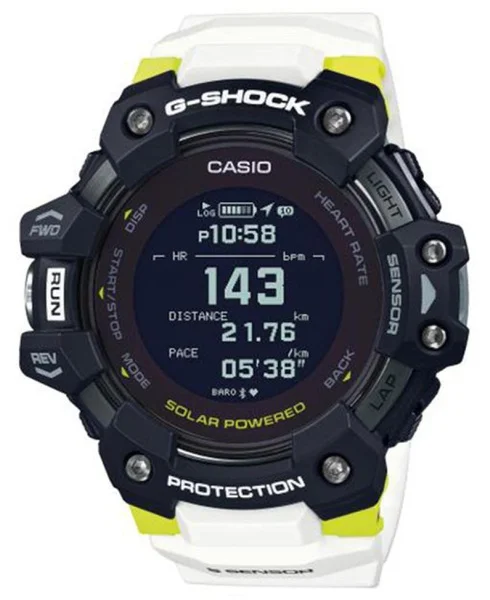 Lågt pris G-Shock GBD-H1000-1A7ER Hvit