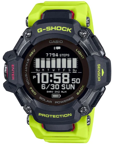 Casio G-Shock GBD-H2000-1A9ER Black / Lime Green Begränsat antal