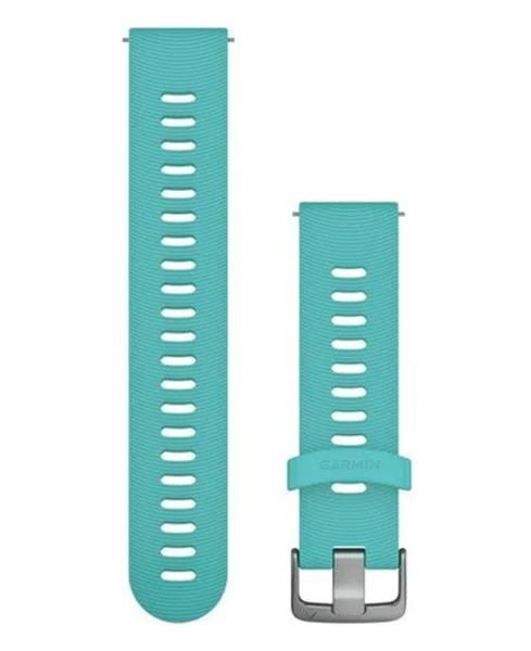 Quick Release 20 Silikon Silver Aqua Populärt val
