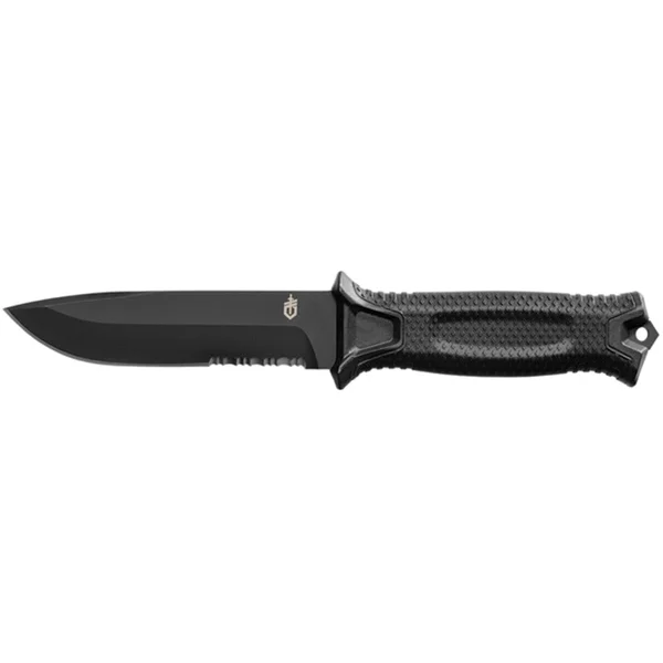 Beställ idag Strongarm Fixed Serrated Svart
