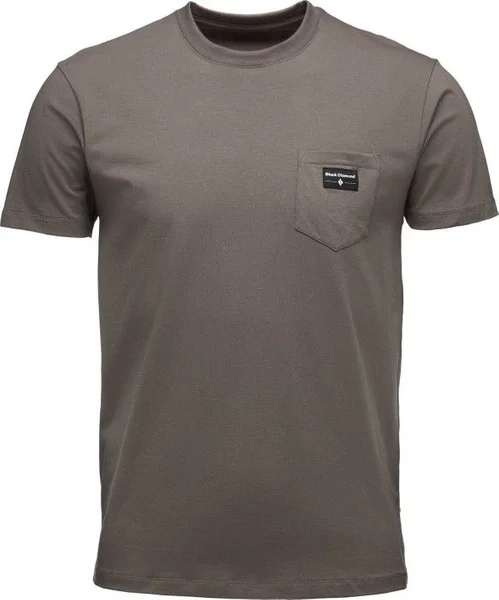 M's Pocket Label Tee Walnut Nyhet