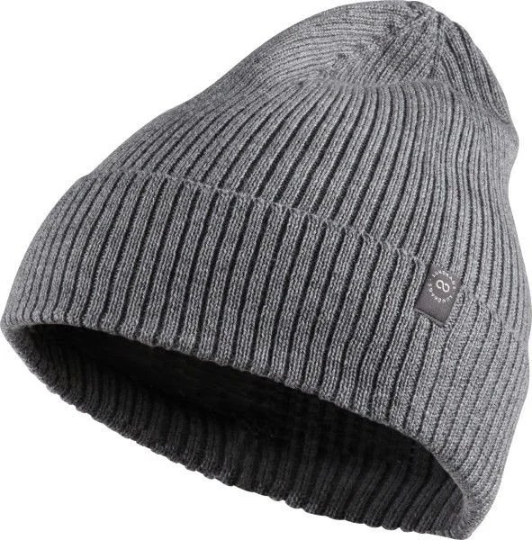Rib Beanie Grey Melange Köp online