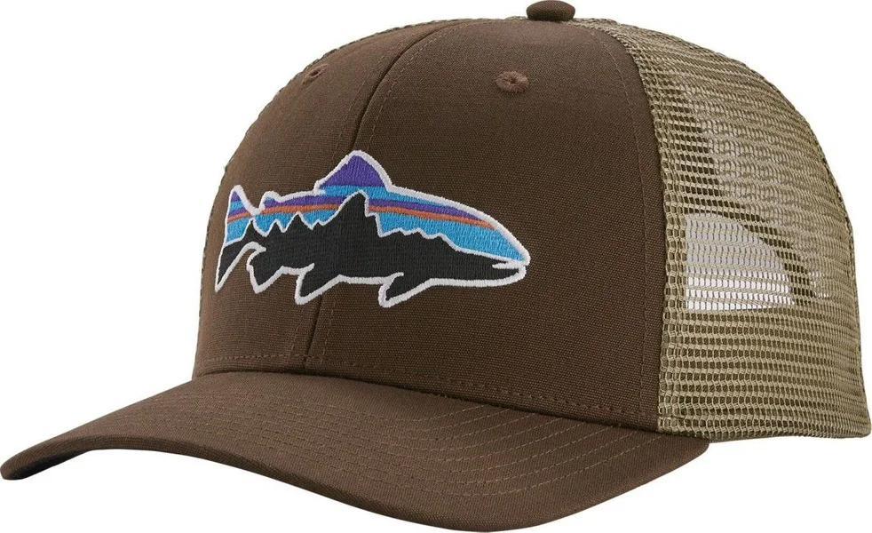 Fitz Roy Trout Trucker Hat Bristle Brown Erbjudande