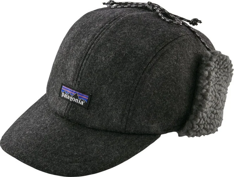 Köp online Recycled Wool Ear Flap Cap Forge Grey (2019)