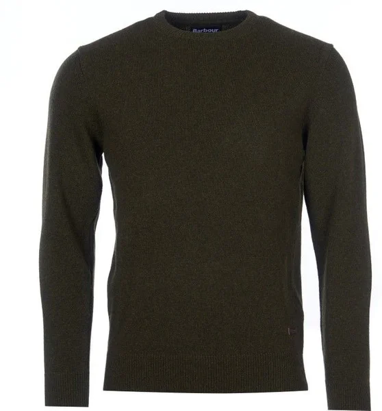 M's Patch Crew Neck Seaweed Utförsäljning
