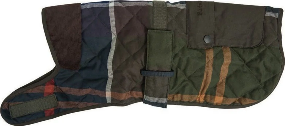Quilted Tartan Dog Coat Classic Trygg betalning
