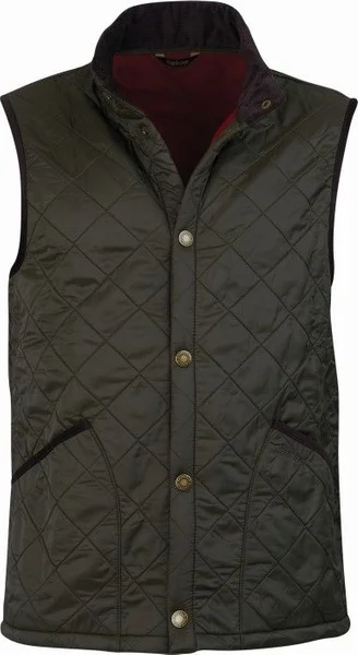 M's Perble Gilet Olive Fri frakt