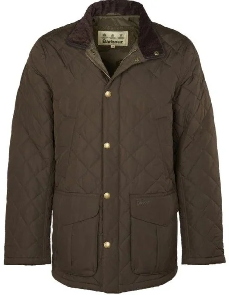 M's Devon Quilt Jacket Olive Expressleverans