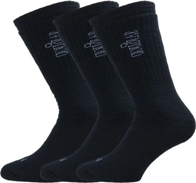 Rabatter Thick Merinowool Sock 3-pack Black