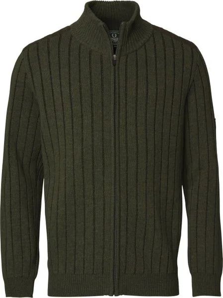 Bästa pris Fjord Plated Wool Cardigan Men Green