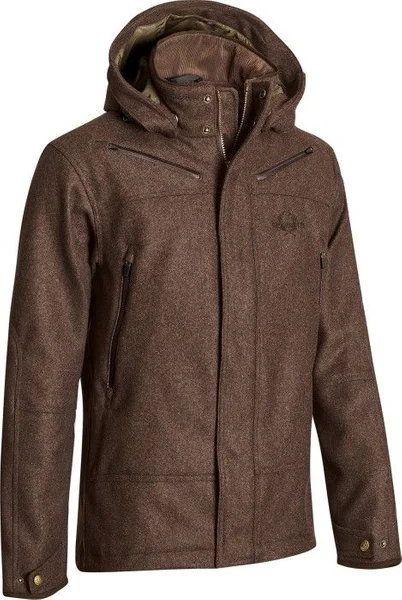 Extra rabatt Loden Short Men Coat Brown