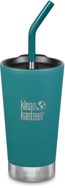 Endast idag Insulated Tumbler 473ml with Straw Lid Emerald Bay