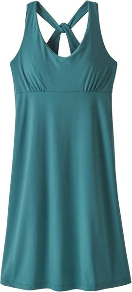 W's Magnolia Spring Dress Tasmanian Teal Beställ idag