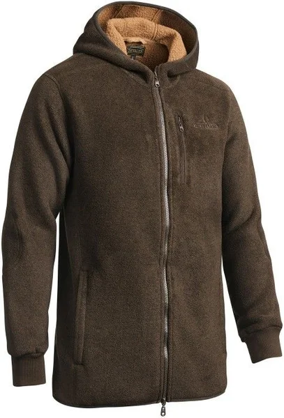 Nedsatt pris Milestone Fleece Hoodie Women Brown Melange